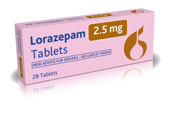Lorazepam 2.5MG x 28